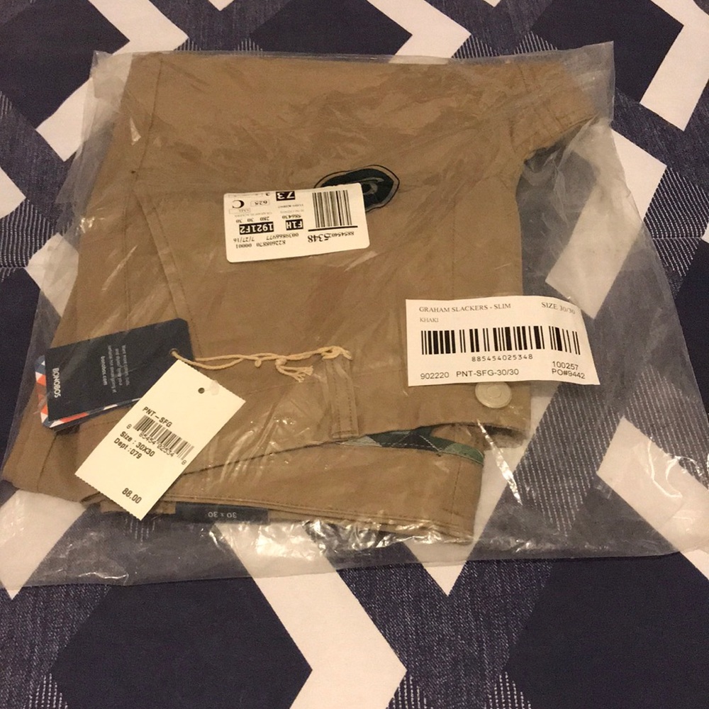 Bonobos Graham Khaki Slackers Slim